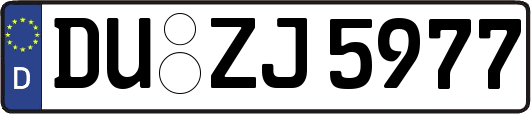 DU-ZJ5977