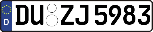 DU-ZJ5983