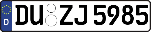 DU-ZJ5985