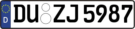 DU-ZJ5987