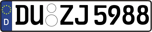 DU-ZJ5988