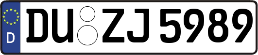 DU-ZJ5989