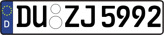 DU-ZJ5992