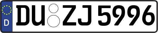 DU-ZJ5996