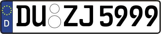 DU-ZJ5999