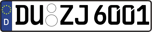 DU-ZJ6001