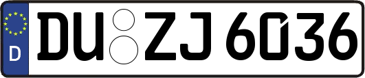 DU-ZJ6036