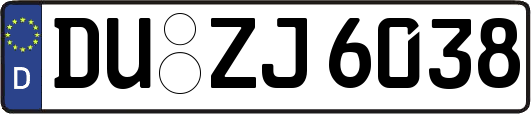 DU-ZJ6038