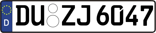 DU-ZJ6047