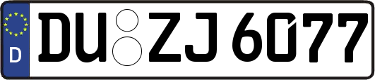 DU-ZJ6077