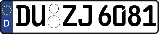 DU-ZJ6081