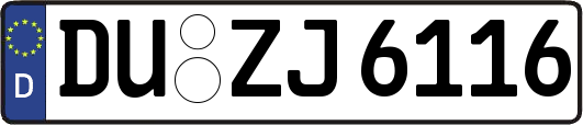 DU-ZJ6116