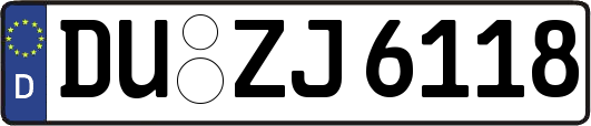 DU-ZJ6118