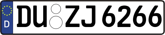 DU-ZJ6266