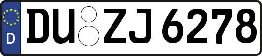 DU-ZJ6278