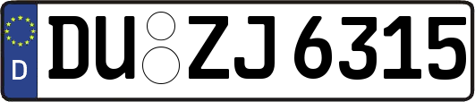 DU-ZJ6315