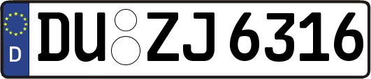 DU-ZJ6316