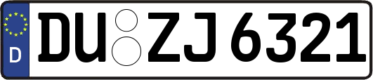DU-ZJ6321