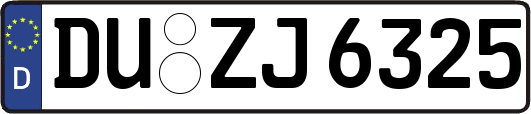 DU-ZJ6325