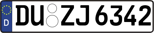 DU-ZJ6342