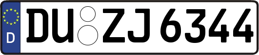 DU-ZJ6344