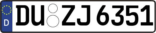 DU-ZJ6351