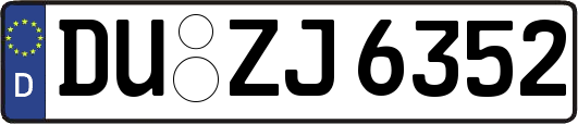 DU-ZJ6352