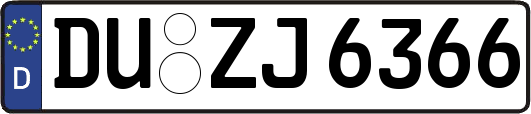 DU-ZJ6366