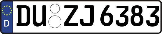 DU-ZJ6383