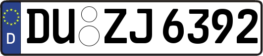 DU-ZJ6392