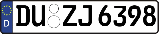 DU-ZJ6398
