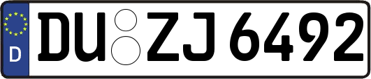 DU-ZJ6492