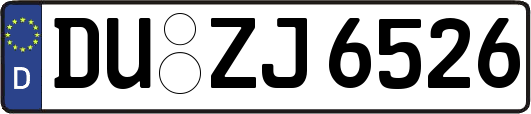 DU-ZJ6526