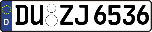 DU-ZJ6536