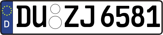 DU-ZJ6581