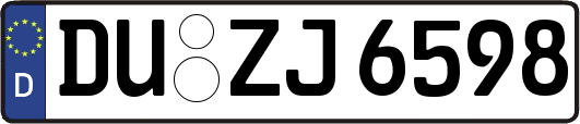 DU-ZJ6598