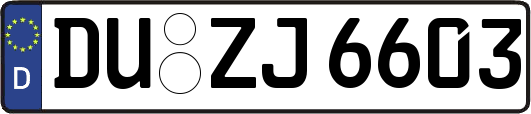 DU-ZJ6603
