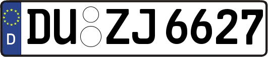 DU-ZJ6627