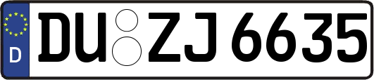 DU-ZJ6635