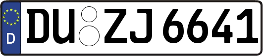 DU-ZJ6641