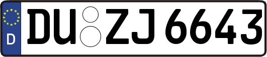 DU-ZJ6643