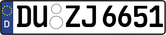 DU-ZJ6651