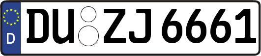 DU-ZJ6661
