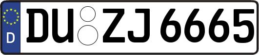 DU-ZJ6665