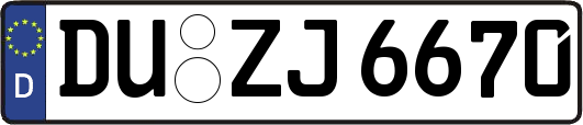DU-ZJ6670