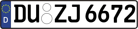 DU-ZJ6672