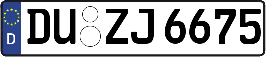 DU-ZJ6675