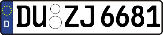 DU-ZJ6681