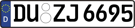 DU-ZJ6695