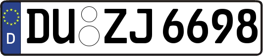 DU-ZJ6698